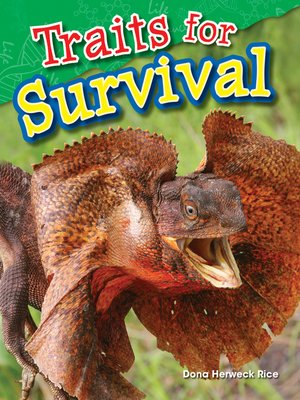 cover image of Traits for Survival